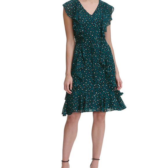 Tommy Hilfiger Dresses & Skirts - Tommy Hilfiger Short Sleeve Frill Dress